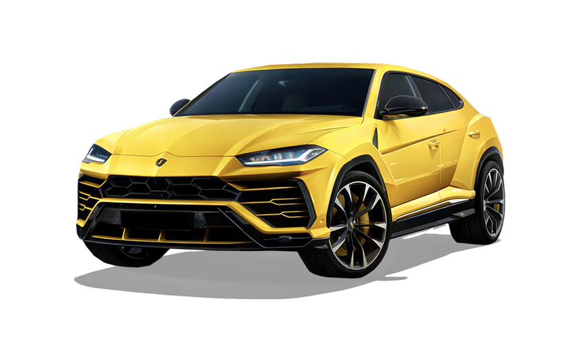 Yellow Lamborghini Urus